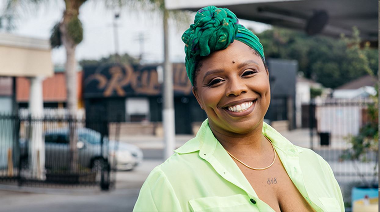 Headshot of Patrisse Cullors